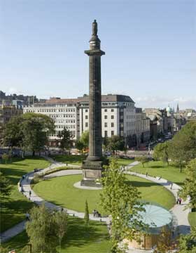 View over St Andrew Square to our offices. Courtesy of Edinburgh - Inspiring Capital. View over St Andrew Square to our offices